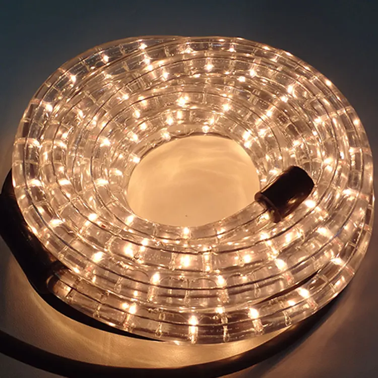 PVC Super Bright  Party decoration Best Quality led garland christmas decoration light led rope light waterproof rope led light