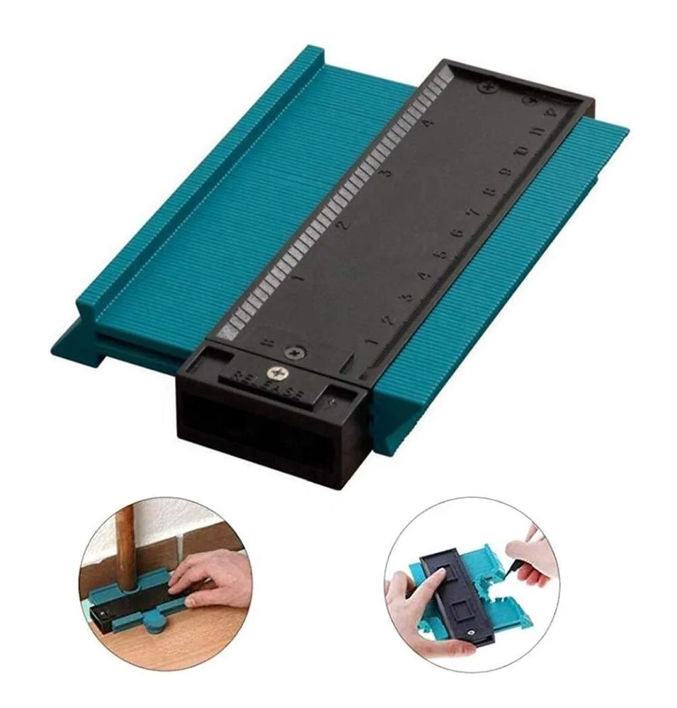 
High Accuracy Outline Gauge Tool Profile Contour Gauge Duplicator Tile Contour Gauge 