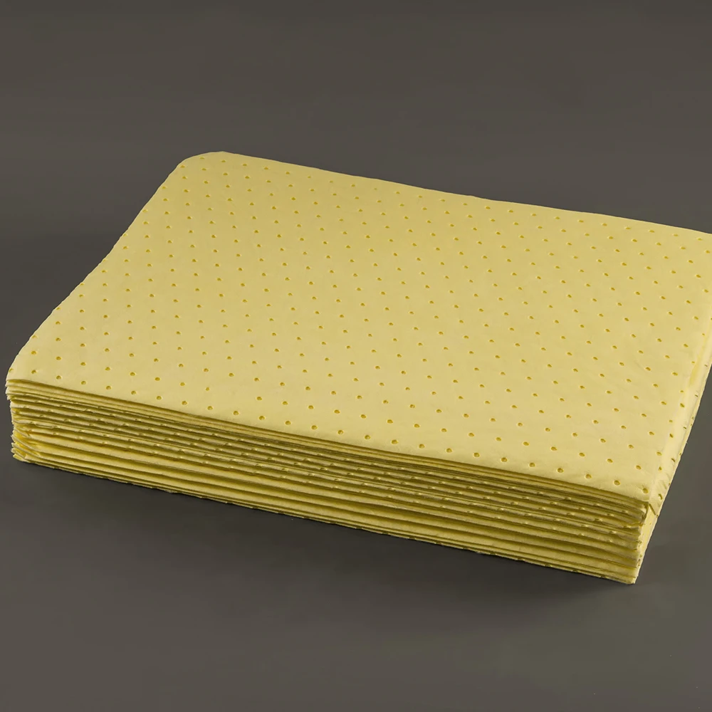 Chemical Liquid Absorbent Sheets Industrial Absorbent Sheets