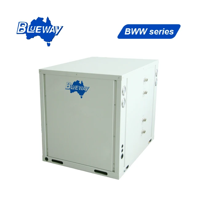 Commercial Industrial Geothermal Water Heat Pump Water Heater With High Cop (R410A)