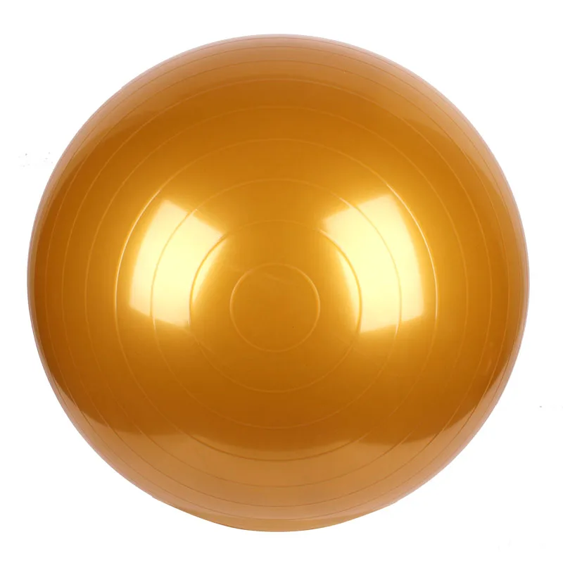 double color pvc pilates Yoga Ball with Pump gym ball