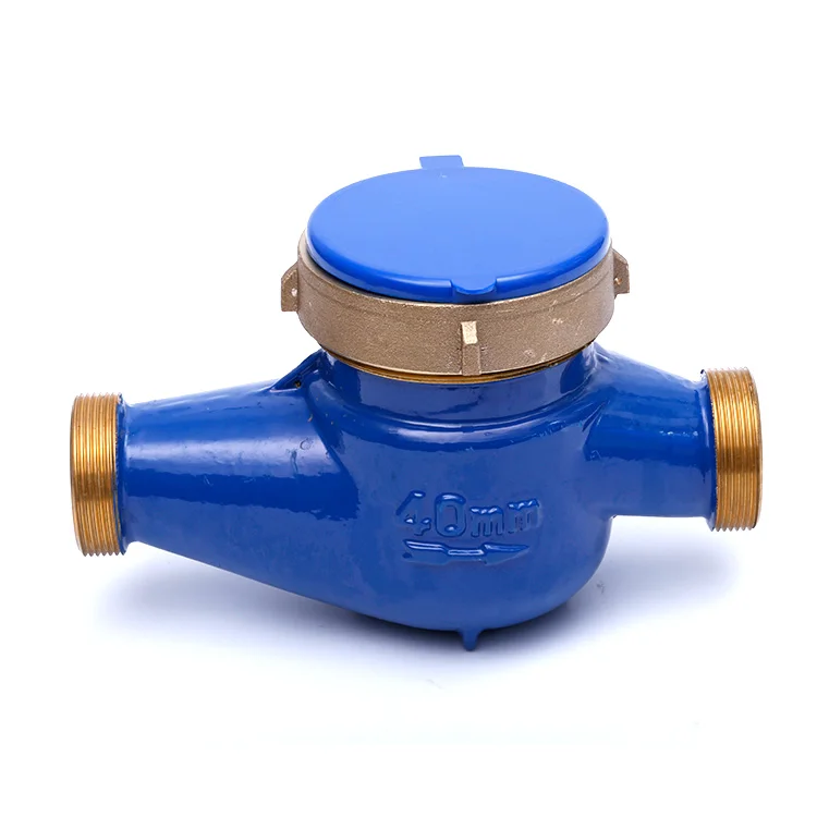 ISO 4064 класс B латунь многоструйное Внутреннее устройство регулировки сухой циферблат тип счетчик воды