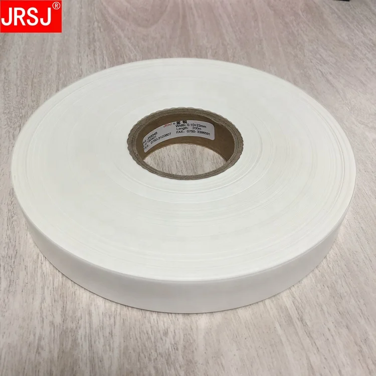 Low MOQ white pure pu waterproof heat bonding seam sealing waterproof leakage tape for raincoat