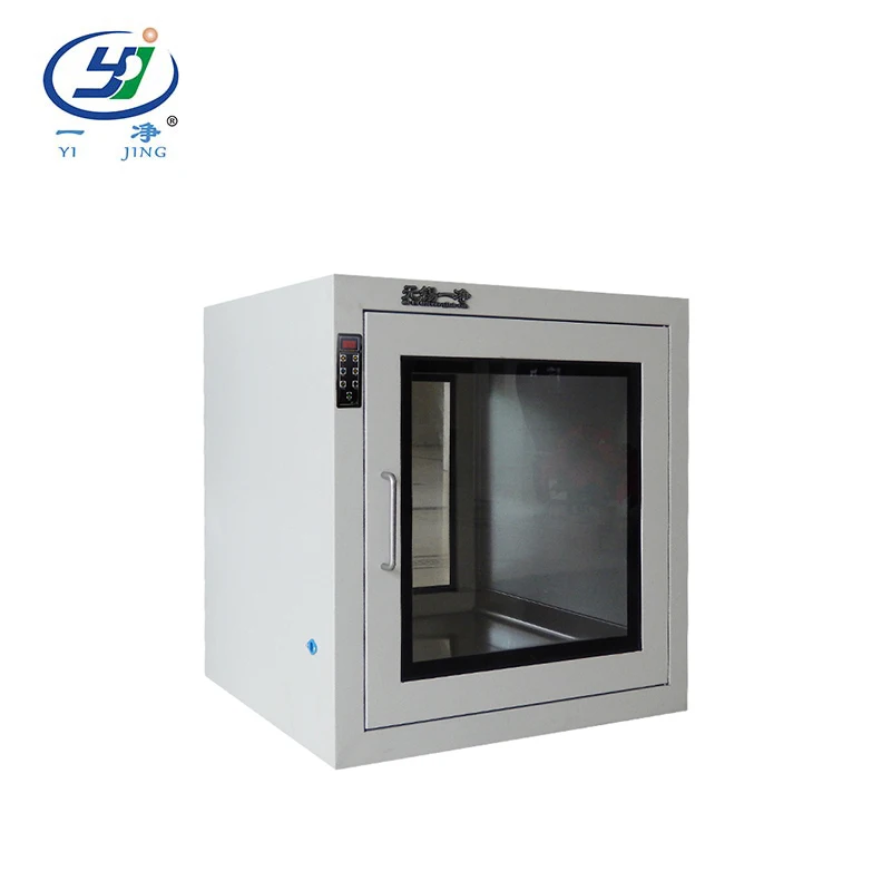 Durable electrical interlock laboratory clean room transfer window pass box