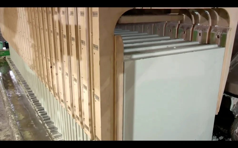 gypsum block making machine