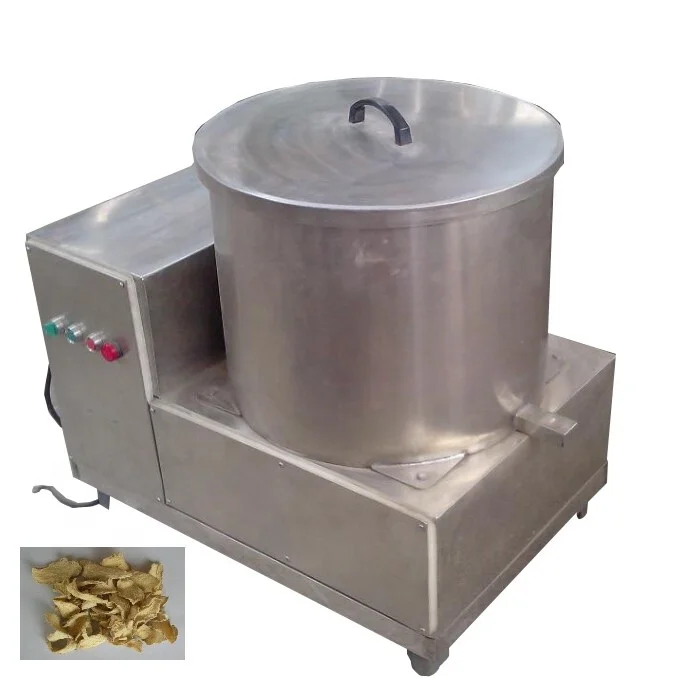 Industrial mushroom centrifugal water separator machine