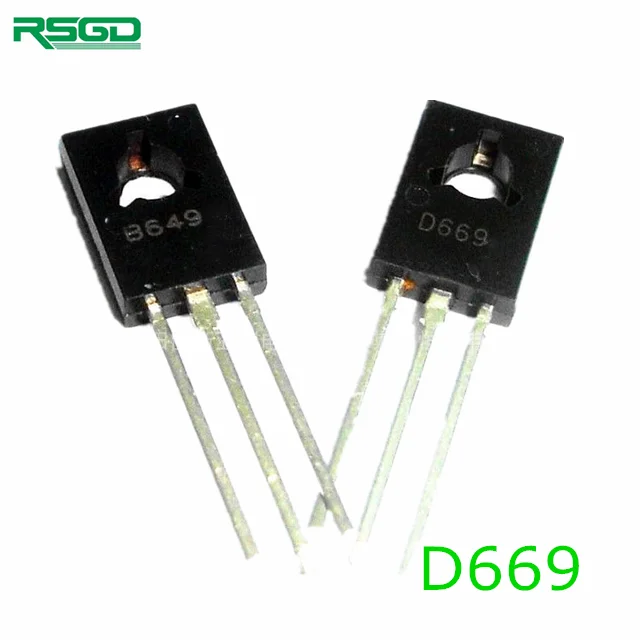 Underquote IC diode triode MOSFET transistor D669 TO-126 d669 transistor d669al d669a 2SD669 SOP SMD DIP TO-247 263