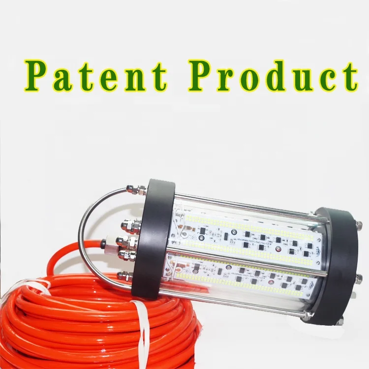 Hot selling led fishing cultivation lights 600W underwater fishing  lights commercial squid lure light