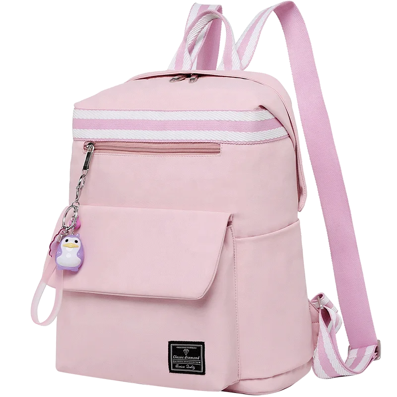 
In Stock Girls School Bag Kids Backpack Bags Children Waterproof Polyester Unisex 