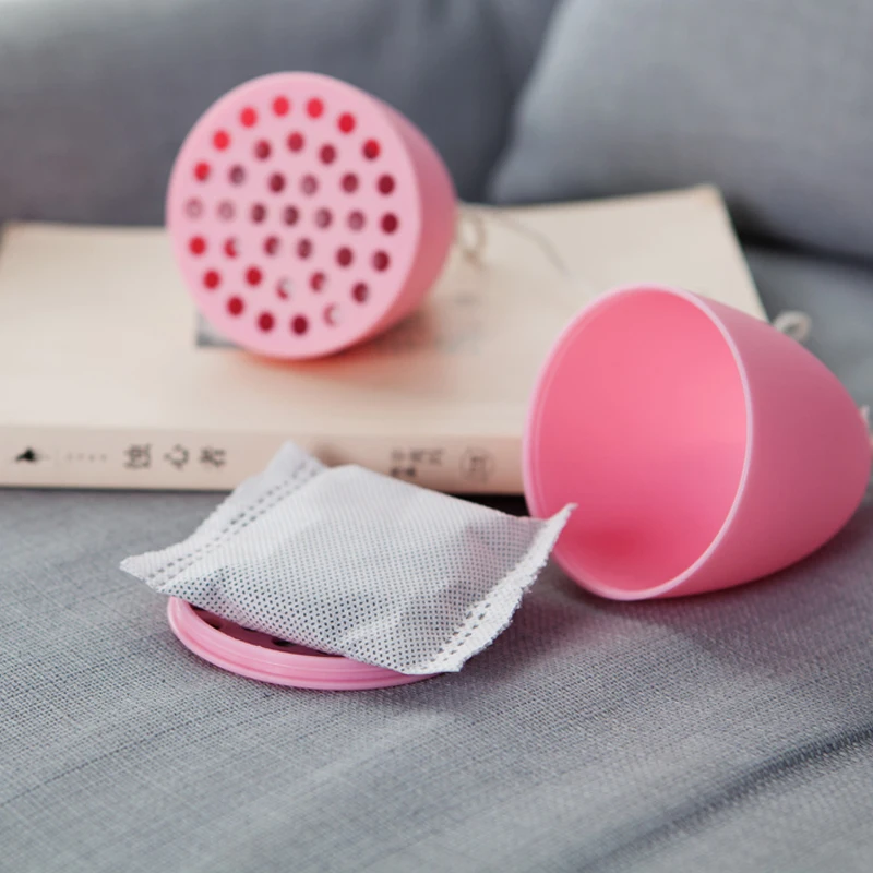 
Cute Lotus Natural Bamboo Charcoal Air Purifying Bag 