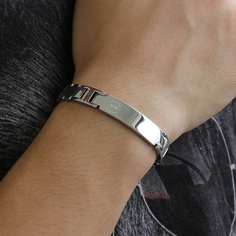 P044 charms choker beads magnetic balance health luxury fashion energy tourmaline germanium bracelet