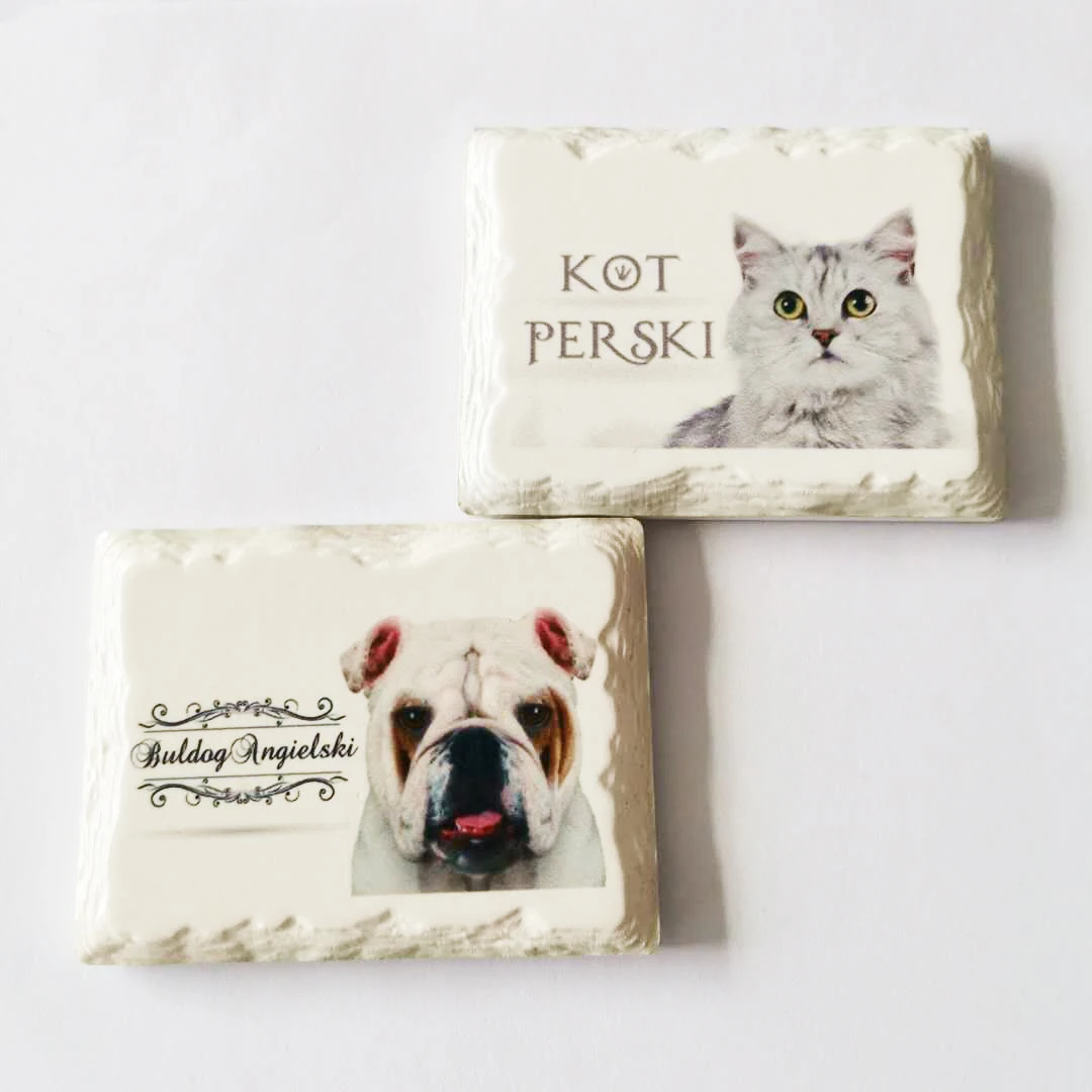 Экологически чистые 3D сувениры дизайн на заказ сублимационные сувенирные пустые керамические магнитные наклейки холодильник подарки для украшения дома