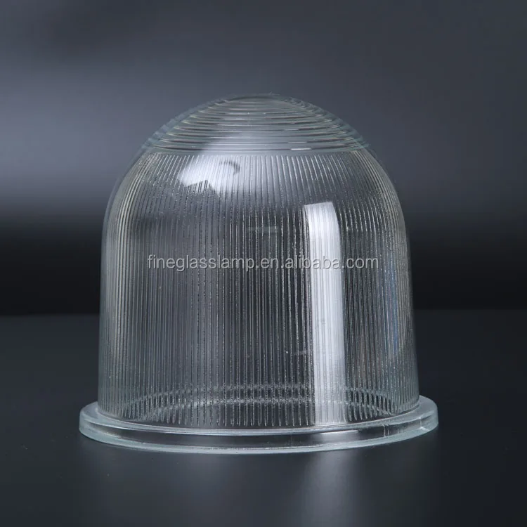 Tempered Clear Borosilicate Glass Lamp Shade  Lighting Cover Explosion Proof Lamp Dome