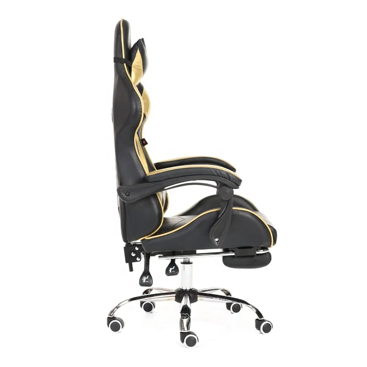 
High-back Ergonomic Gaming chair Seat Office Best Leather Recliner Chair with Footrest 