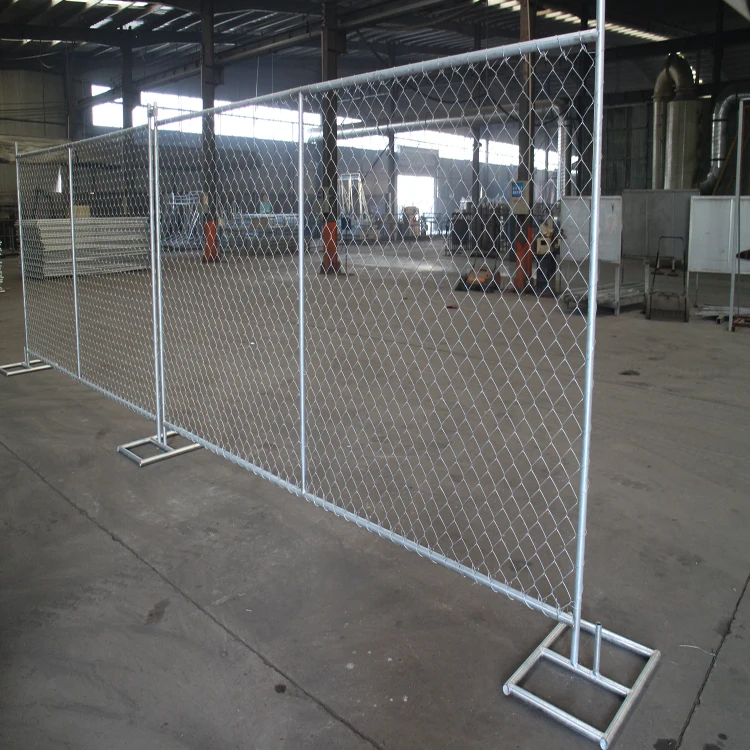 Used Chain link temporary fence