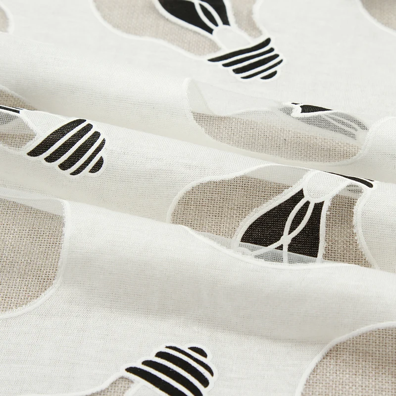 
Factory direct multi color optional new cheap light bulb pattern burnt fabric for clothing 