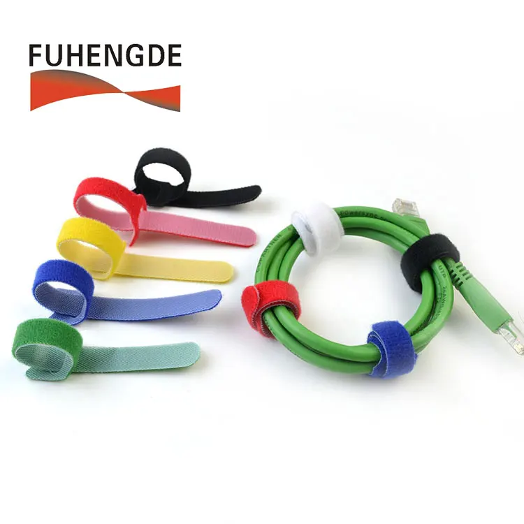 Кабельный организатор оптического волокна нейлоновые крючок-петля кабельные стяжки предотвращает переплет и дробление