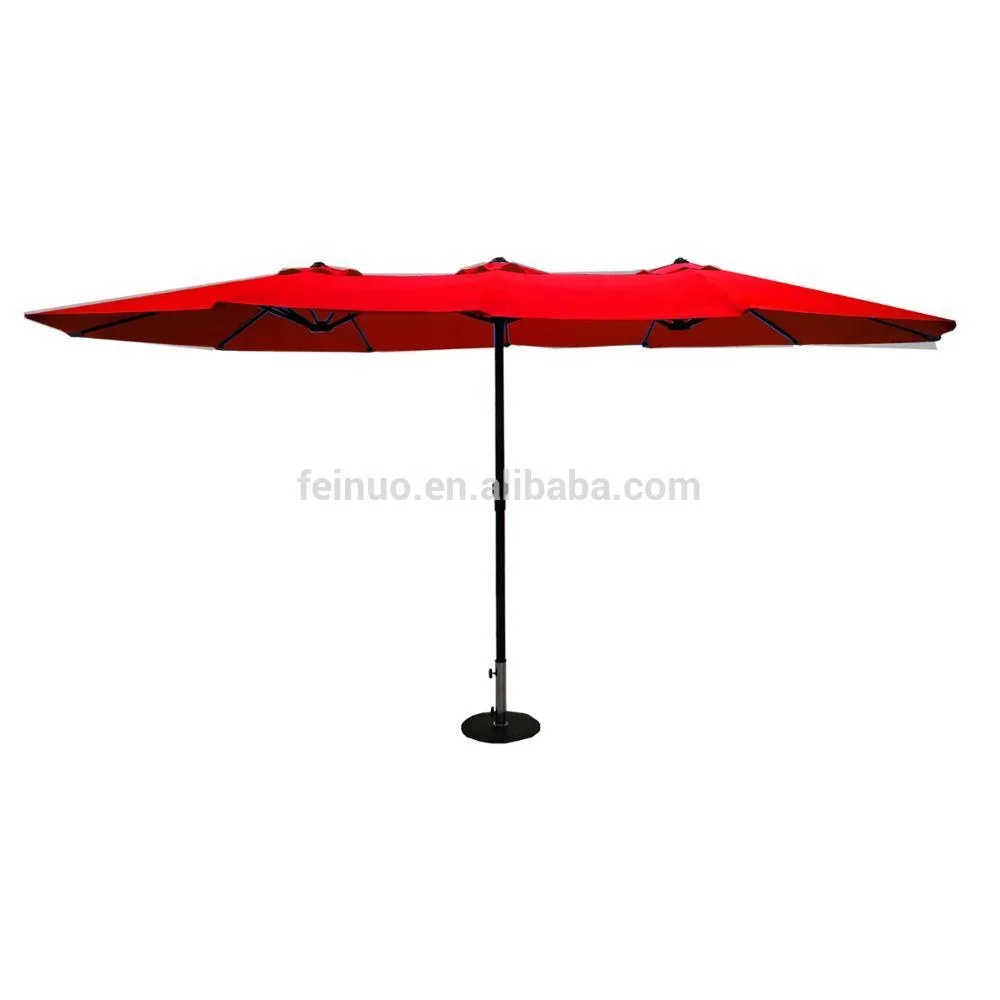 Двойная крыша, наружный алюминиевый солнцезащитный зонтик для отеля, сада, бассейна, зонтик для патио, Малайзия