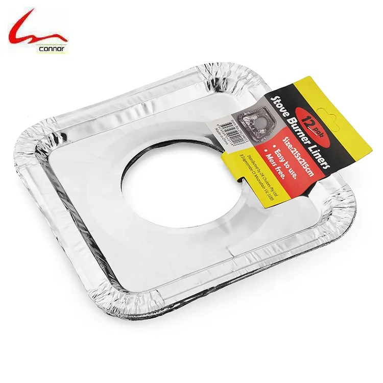 
Connor Square Shape Disposable Aluminum Foil Stove Top Protector 