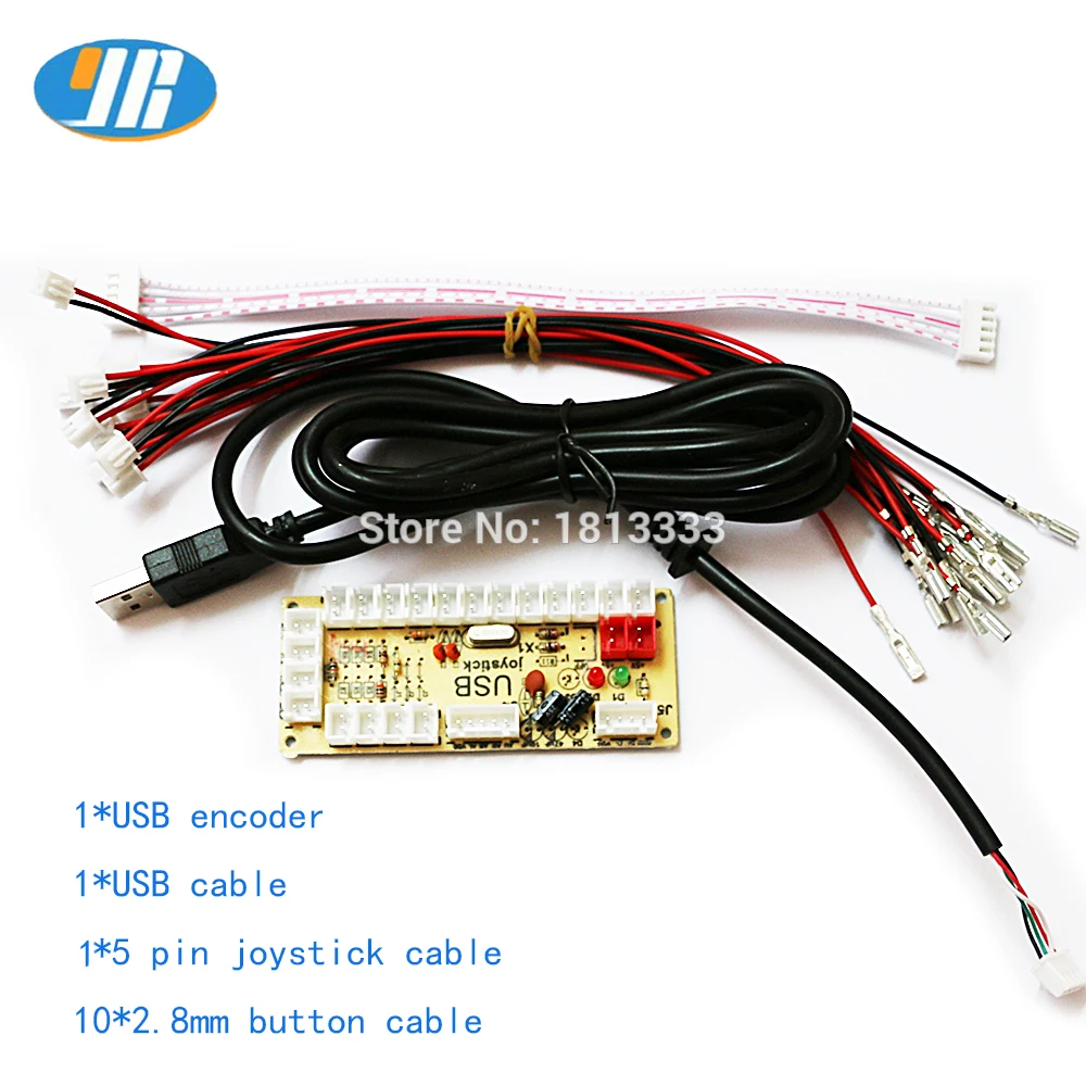 Zero Delay Arcade USB Encoder PC to jamma joystick USB controls for JAMMA Multicade Usb Keyboard Encoder