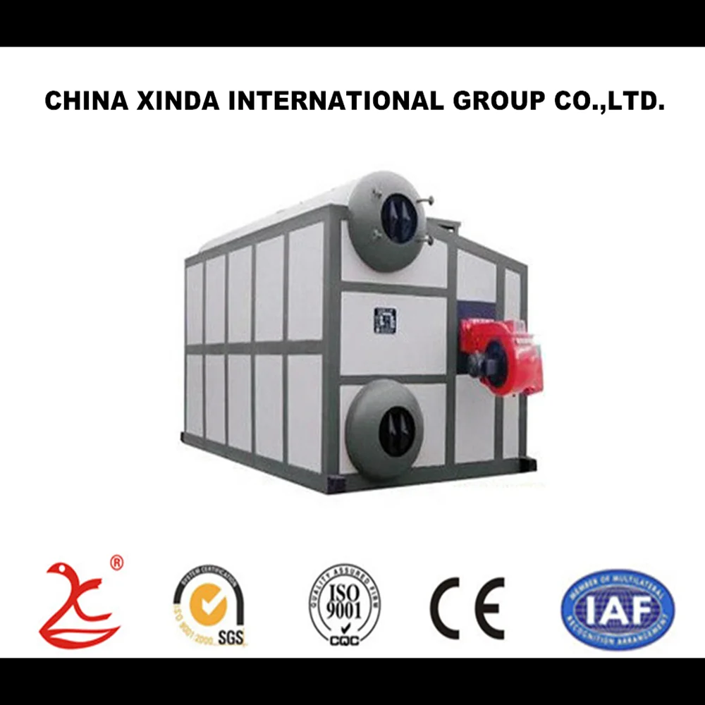 6т / ч Горизонтальная лучший автоматическая двойная цепь барабан решетка угольных паровой котел для продажи