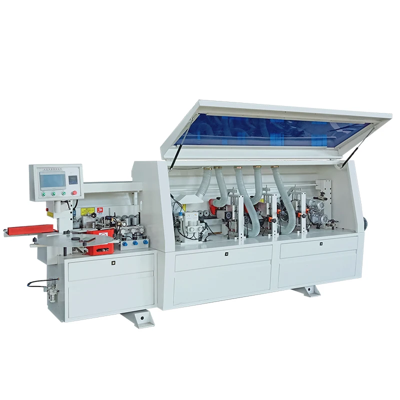 Полностью автоматический ПВХ деревообрабатывающее оборудование для мебели с угловым округлением