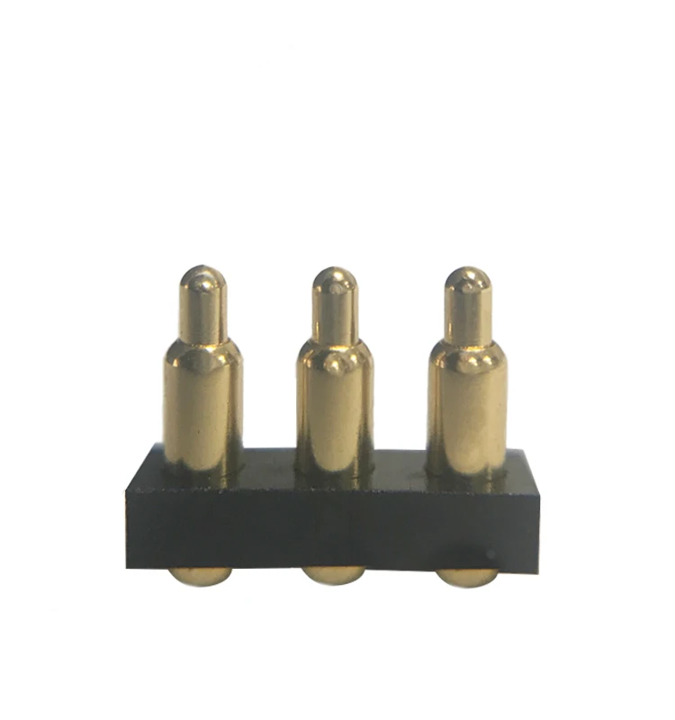 
3 Pin Male and Female Trough Hole DIP type Pogo Pin Contact Battery Connector Spring Loaded Pogo Pin 