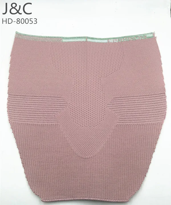 
pink color sport shoes polyester fly knit upper 