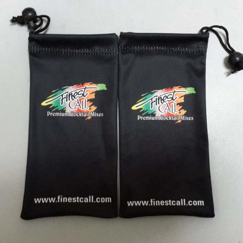 full color printing microfiber mobile phone pouch