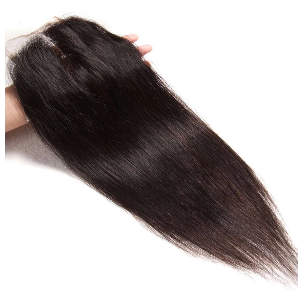 wholesale cheap raw cambodian hair 9A 300g  straight hair bundles with closure 100% unprocessed virgin hair straight