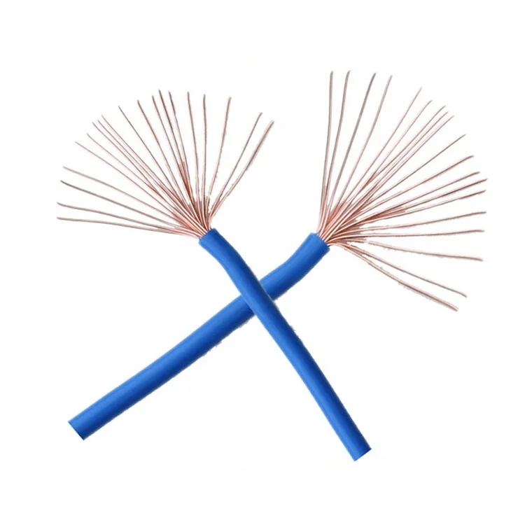 Новое поступление ПВХ изолированный Электрический кабель 1 core медный провод без оплетки кабель