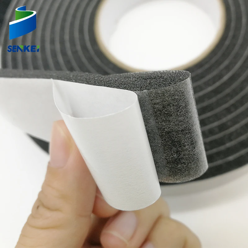 soft Single Sided window and Door Seal PVC Foam Tape