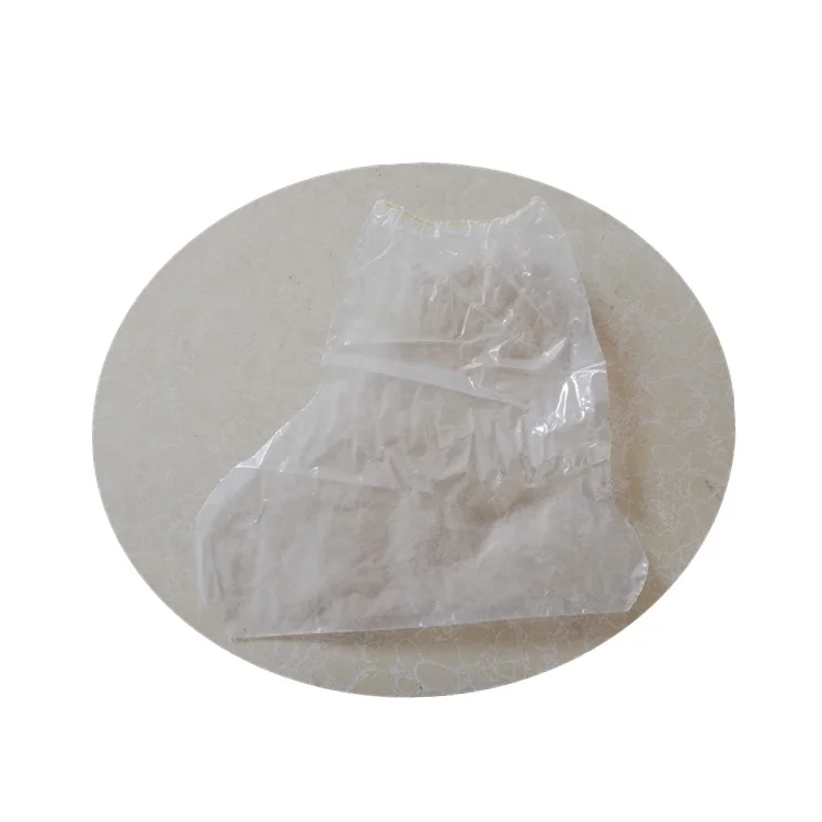 
Machine Made Plastic PE Waterproof Anti Slip Rain Boot Cover 