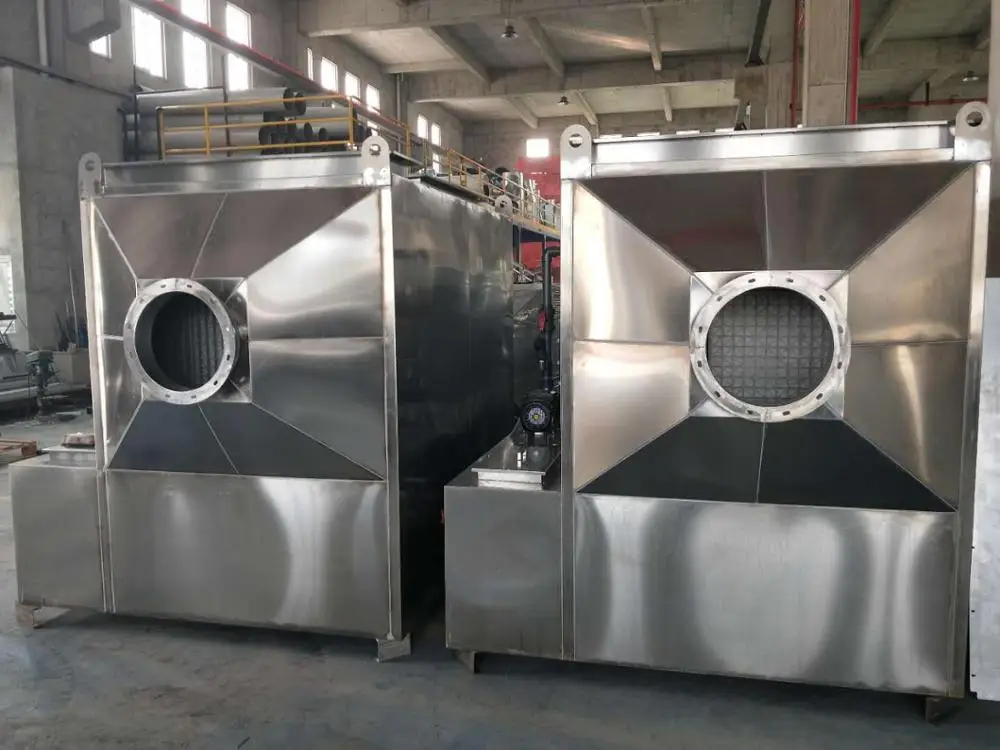Horizontal Stainless Steel Industrial Fume Scrubber/Wet Gas Scrubber