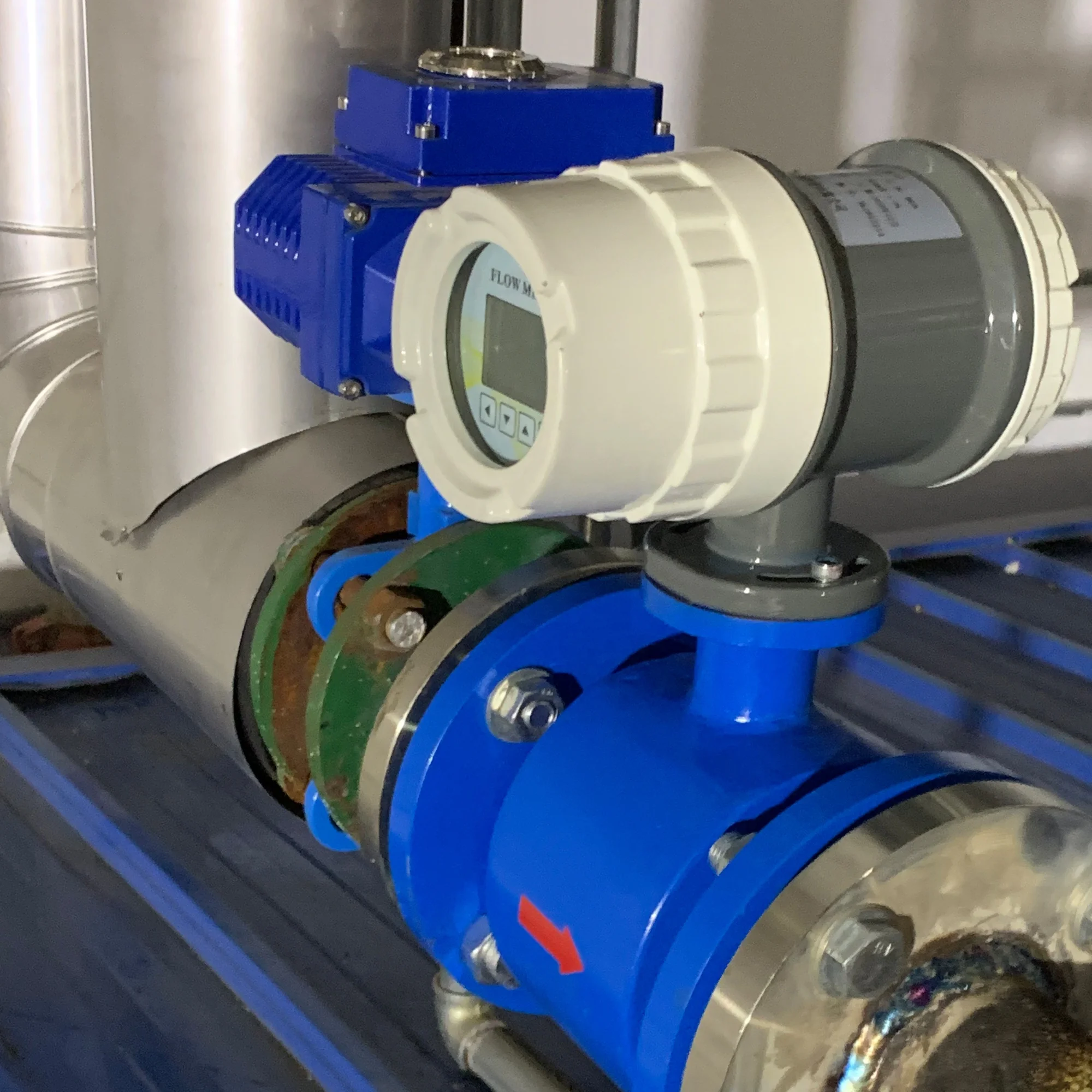 Electromagnetic  magnetic flowmeter digital electromagnetic water flow meter magnetic acid and alkali Flow Meter