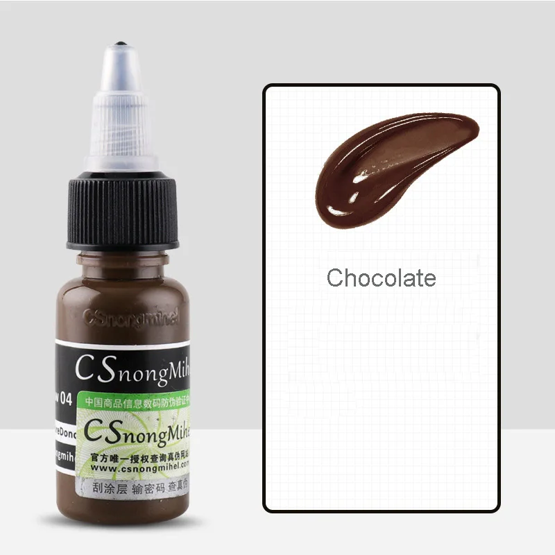 2019 Professional Permanent Makeup Lips Eyebrow Eyeliner 15ML tattoo ink pigment