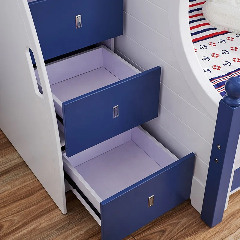 Factory Direct Sell Youth Children Double Adult High-Low Bed Furniture Kids Bedroom Bunk Bed