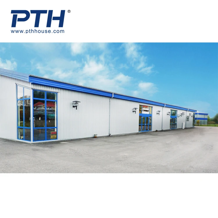 Low cost Double C steel structure building for school classroom and office