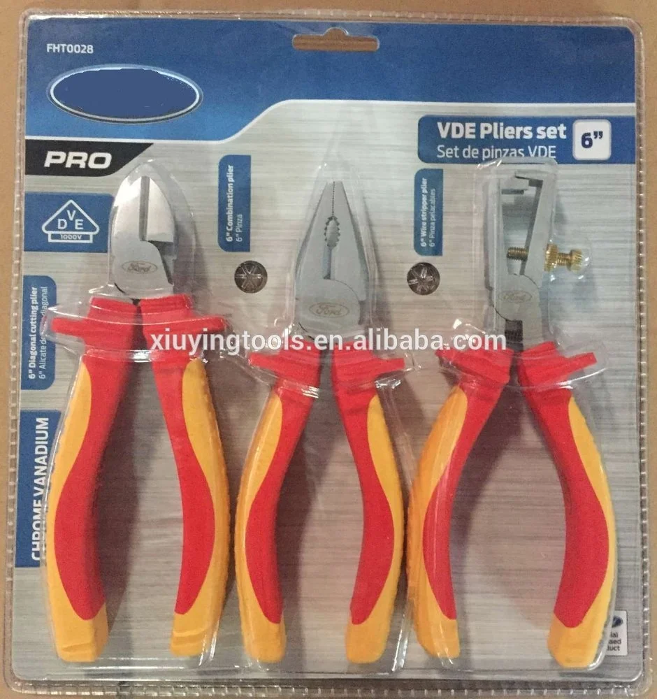 Изолированные Электрические плоскогубцы VDE 1000
