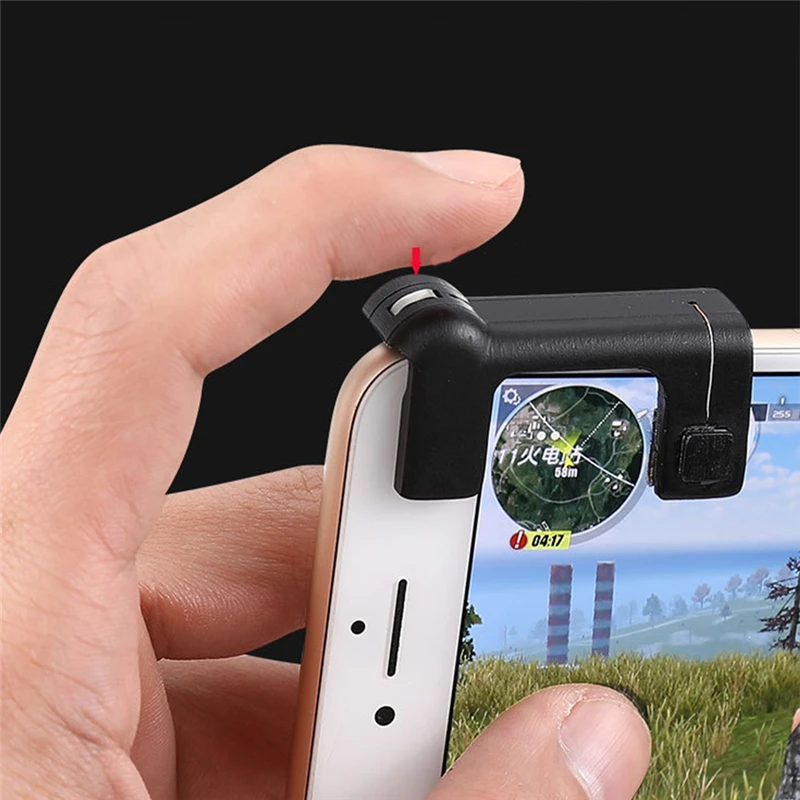Hot Sale Latest Design 1 Pair Shooting Trigger Button Joystick For Mobile Phone Playing Shooting Games Kits
