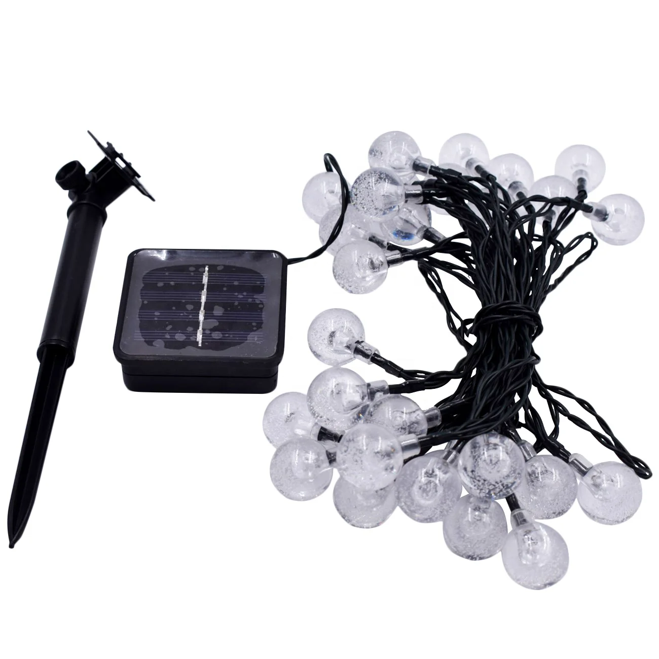 Diwali Colorful Solar Powered LED String Lights Outdoor Party decorative Lighting with Solar Power