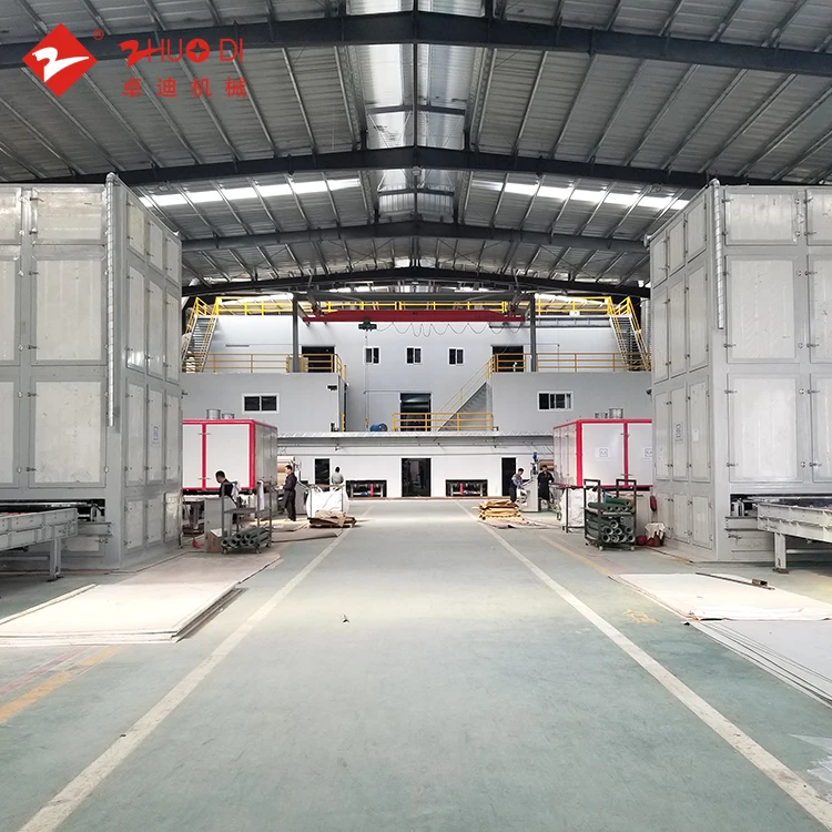 zhuodi numerical control machine industrial electric furnace hardening oven for stone slab