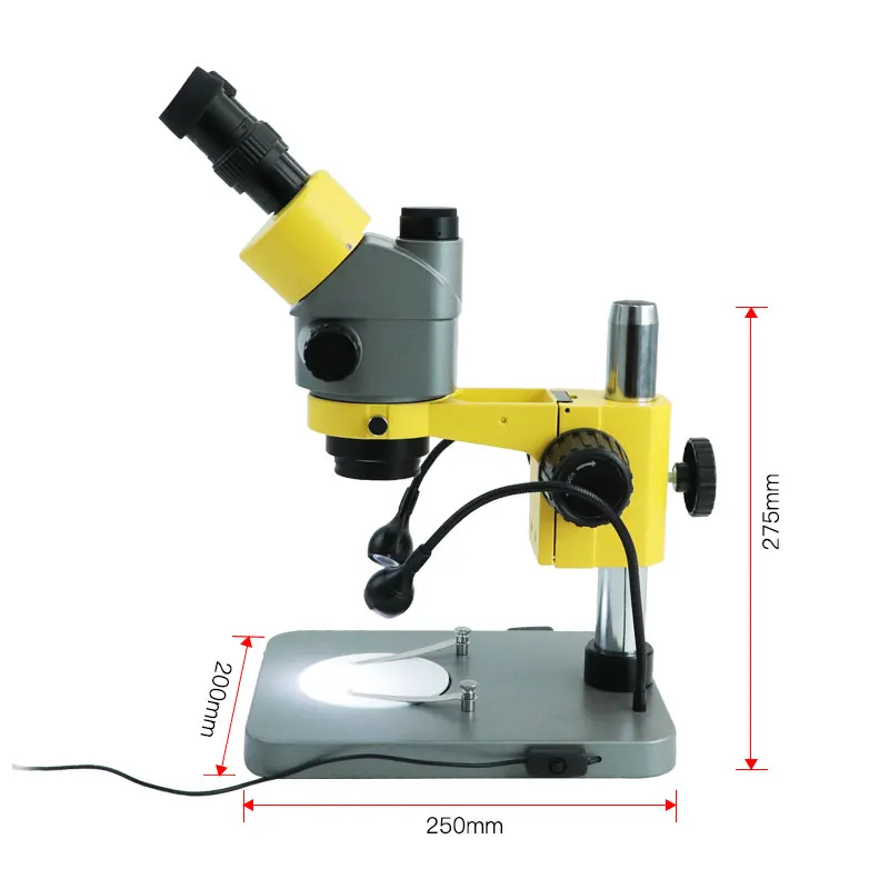 kailiwei optical 6-55X Electronic Repair Base Trinocular olympus Digital Stereo microscope manufacturers for mobile phone repair