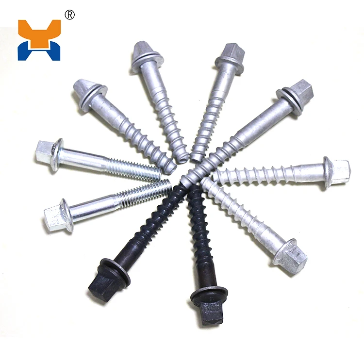 railway screw spike manufacturer for wooden sleeper