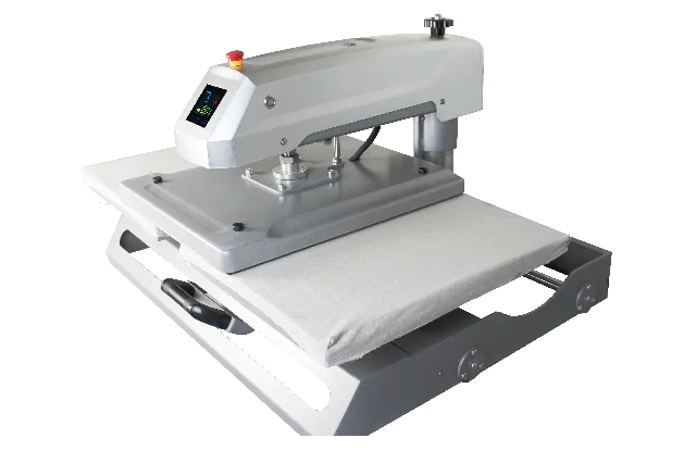 Two Station Custom T Shirt Pneumatic Swing Heat Press Machine