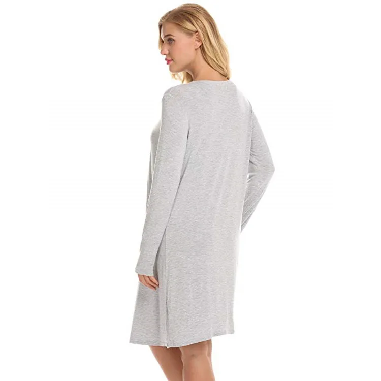 Pregnancy Wholesale Maternity Clothes Nursing Pajamas Maternity Gown Maternity Dresses