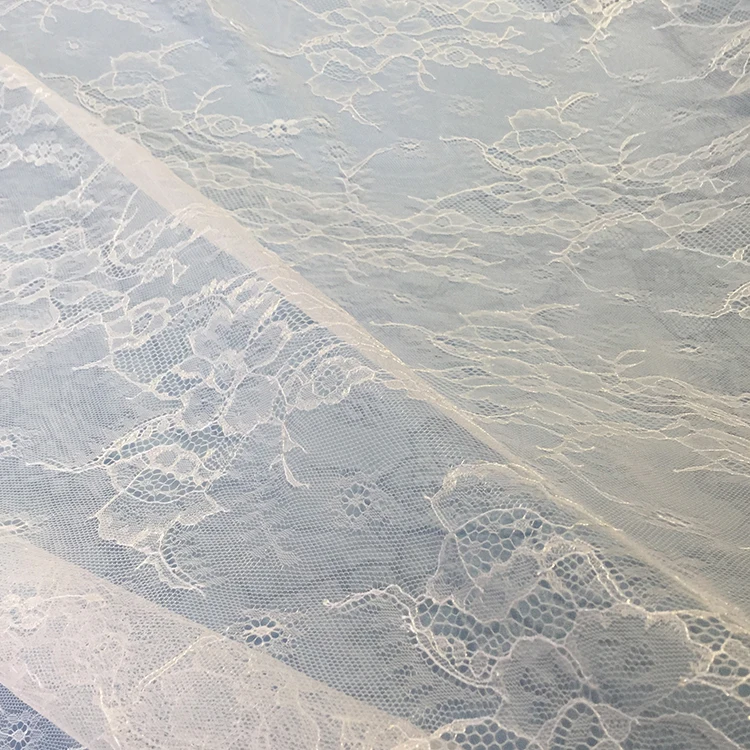 YZ209 Princess elegant style fashion dress bridal chantilly lace fabric wholesale