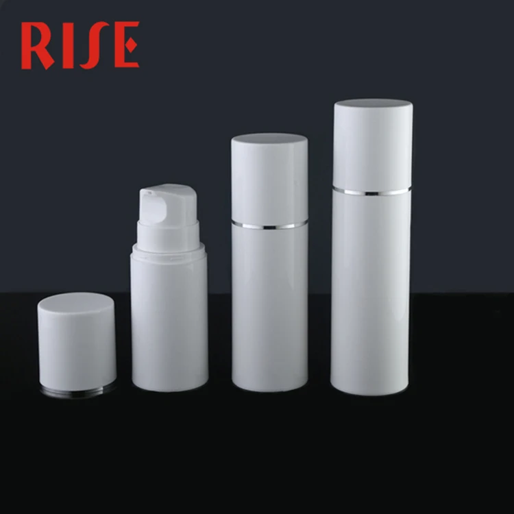 Wholesale 150ml 200ml 250ml PP airless   pump plastic bottle