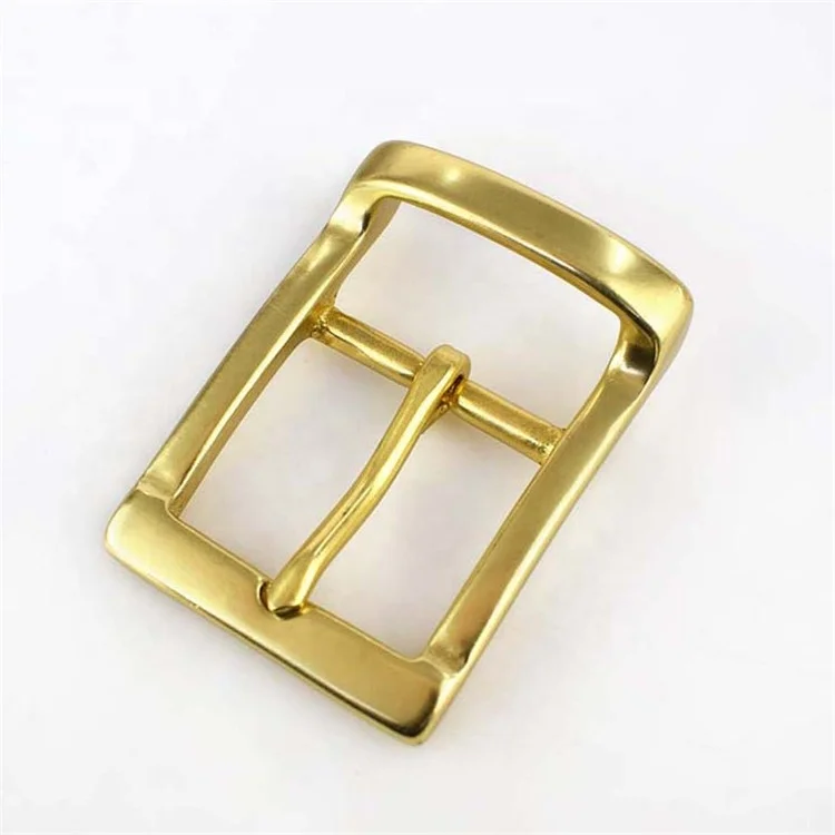 -ZK774 40mm Width Men Pure Brass Belt Top Parts Pants Lead Diy Belt Buckles