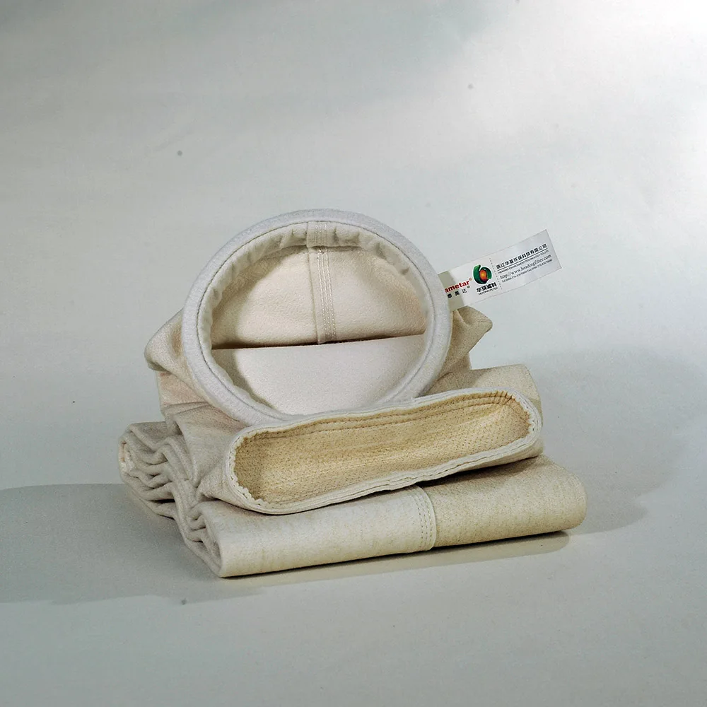 High temperature ptfe industrial dust filter bag for electric field bags needle felt collector
